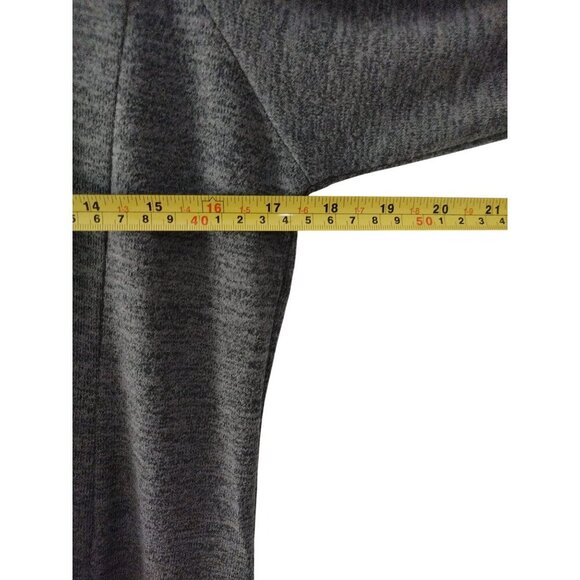 Alishebuy Women's Long Sleeve Grey Sweatshirt with Pockets, Size L. NWT. - Picture 6 of 8